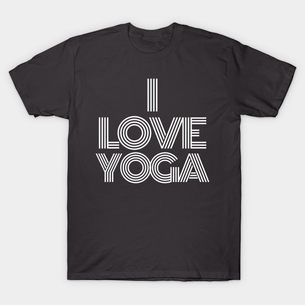 Yoga T-Shirt by ABCSHOPDESIGN